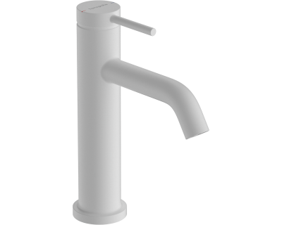 Смеситель для умывальника Hansgrohe Tecturis S 73311700 белый матовый