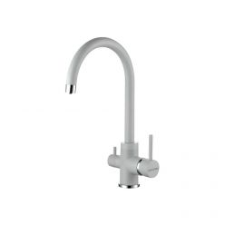 Смеситель PAULMARK ESSEN Es213211-310, (серый)