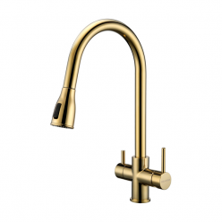 Смеситель PAULMARK LANGE La214212-G (золото)