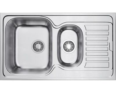 Кухонная мойка из нержавейки Omoikiri Kashiogawa 86-2-IN нержавеющая сталь