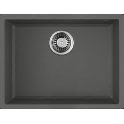 Кухонная мойка Omoikiri Tedori 54-U-PL Tetogranit/платина