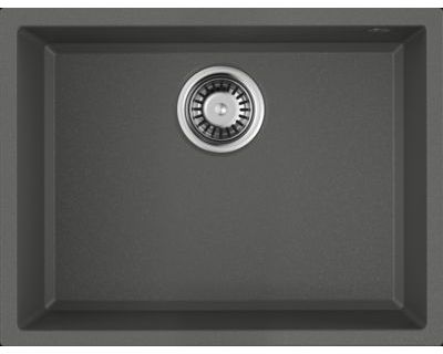 Кухонная мойка Omoikiri Tedori 54-U-PL Tetogranit/платина