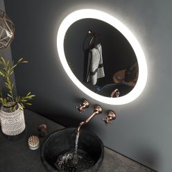 Зеркало Roxen Adema 80x80 с LED подсветкой