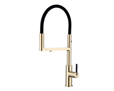 Смеситель PAULMARK TORNADO To213402-G, (золото)