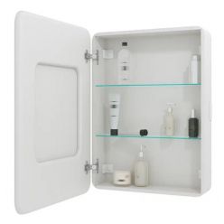 Шкаф с зеркалом Континент Elliott LED 55x80 с подсветкой и сенсорным управлением левый