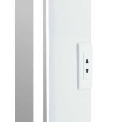 Шкаф с зеркалом Континент Elliott LED 55x80 с подсветкой и сенсорным управлением левый