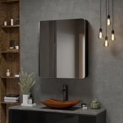 Шкаф с зеркалом Континент Eltoro LED 76x85 с подсветкой и сенсорным управлением