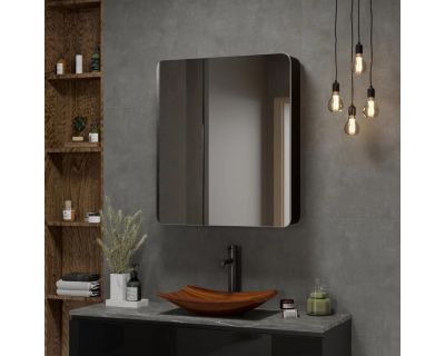 Шкаф с зеркалом Континент Eltoro LED 76x85 с подсветкой и сенсорным управлением