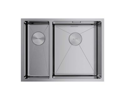 Кухонная мойка из нержавейки Omoikiri Taki 58-2-U/IF-IN-R нержавеющая сталь