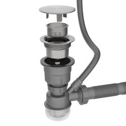 Кухонная мойка Roxen Stage Plus 60-S