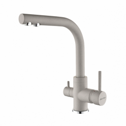 Смеситель PAULMARK ESSEN Es213011-GR, (серый/серый металлик)