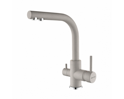 Смеситель PAULMARK ESSEN Es213011-GR, (серый/серый металлик)