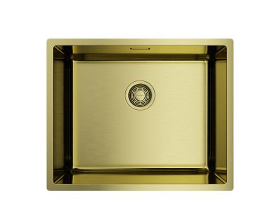 Кухонная мойка из нержавейки Omoikiri Tadzava 54-U/I-LG Ultra светлое золото