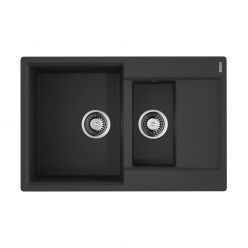 Кухонная мойка Omoikiri Daisen 78-2T BL Tetogranit/черный