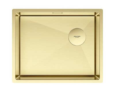 Кухонная мойка Paulmark Next-Skew 54 Uni PM885444-LG светлое золото