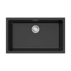 Кухонная мойка из керамики Omoikiri Okinoshima 76-U/I-BL Natceramic/черный
