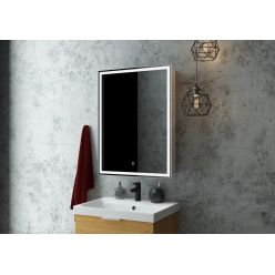 Шкаф с зеркалом Континент Allure LED 55x80 с подсветкой и датчиком движения левый