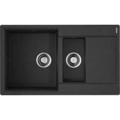 Кухонная мойка Omoikiri Daisen 86-2-BL Artgranit/черный
