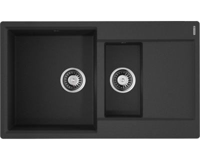 Кухонная мойка Omoikiri Daisen 86-2-BL Artgranit/черный
