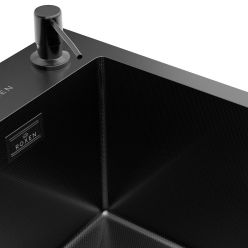 Кухонная мойка Roxen Simple 50 PVD зернистый графит
