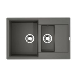 Кухонная мойка Omoikiri Daisen 78-2T PL Tetogranit/платина