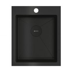 Кухонная мойка из нержавейки Omoikiri Akisame 41-GB графит