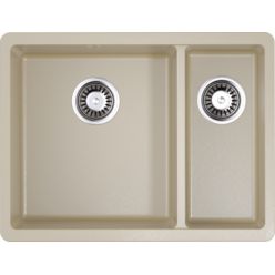 Мойка кухонная Omoikiri Kata 55-2-U-SA 4993421 бежевая