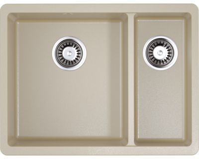 Мойка кухонная Omoikiri Kata 55-2-U-SA 4993421 бежевая