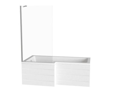 Шторка на ванну SCREEN BS (4 мм) 75