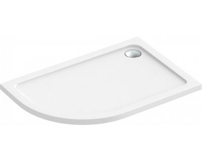 Акриловый душевой поддон Good Door РАУНД NEW 120x80 правый Акриловый душевой поддон Good Door РАУНД NEW 120x80 правый