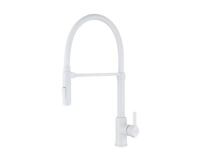 Смеситель PAULMARK HALT Ha214021-431(WH), (белый/белый матовый)