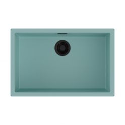 Кухонная мойка Omoikiri Yamakawa 75-U/I-AZ Artceramic/azur blue