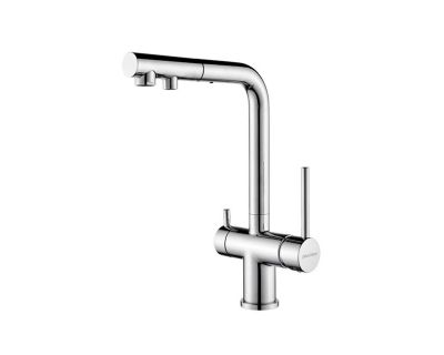 Смеситель PAULMARK SERPENTINE Se213222-CR, (хром)