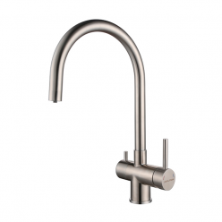 Смеситель PAULMARK HELLER He213218-SS, (стальной/нержавеющая сталь)