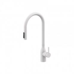 Смеситель PAULMARK UNIVERSAL Un213880-WH, (белый/белый матовый)