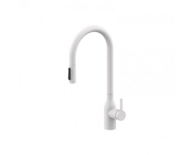 Смеситель PAULMARK UNIVERSAL Un213880-WH, (белый/белый матовый)