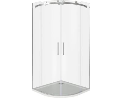 Душевой уголок Good Door Altair R-TD-90-C-CH, 90 х 90 х 195 см, стекло прозрачное, хром, АЛ00007