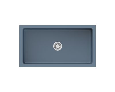 Кухонная мойка из керамики Omoikiri Mikura 83-SB Natceramic/smoky blue