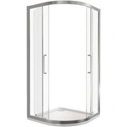 Душевой уголок Good Door Neo R-90-С-CH, 90 х 90 х 185 см, стекло прозрачное, профиль хром, НЕ00009
