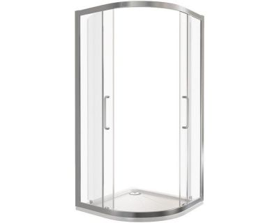 Душевой уголок Good Door Neo R-90-С-CH, 90 х 90 х 185 см, стекло прозрачное, профиль хром, НЕ00009