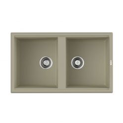 Кухонная мойка Omoikiri Tedori 86-2-BE Tetogranit/ваниль