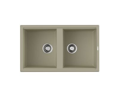 Кухонная мойка Omoikiri Tedori 86-2-BE Tetogranit/ваниль