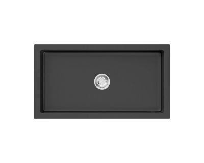 Кухонная мойка из керамики Omoikiri Mikura 76-BL Natceramic/черный