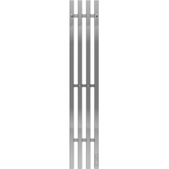 Полотенцесушитель электрический Terminus Стойка Quatro (квадратное сечение) 220х1200 хром