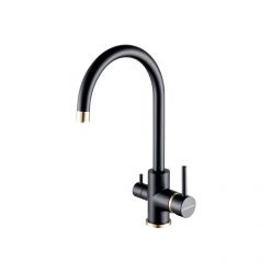 Смеситель PAULMARK ESSEN Es213211-401BR, (черный-бронза/антрацит-бронза)