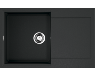 Мойка кухонная Omoikiri Sakaime 79-BL tetogranit/черный 4993276