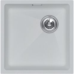 Кухонная мойка Paulmark Lumi 45 Uni-Skew LU45SK-WH белая