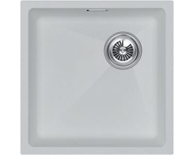 Кухонная мойка Paulmark Lumi 45 Uni-Skew LU45SK-WH белая