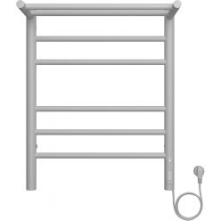 Полотенцесушитель электрический Terminus Аврора П6 (quick touch) 450х600 белый с полкой