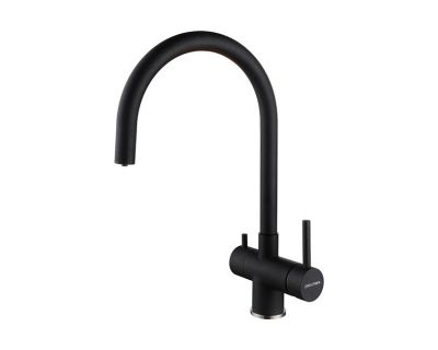 Смеситель PAULMARK HELLER He213218-418(BLM) (черный/черный металлик)